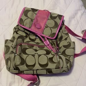coach backpack